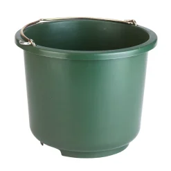 Stall- und Baueimer Durchmesser 33 cm 12 L olivgrün