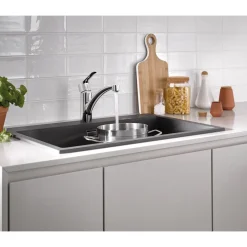Start SP-Armatur Messing chromschwenkbar, Grohe Zero-Technologie
