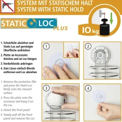 Static-Loc Plus HaartrocknerhalterOsimo