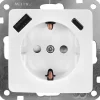 Steckdose Monaco mit USB-A/C-Anschluss