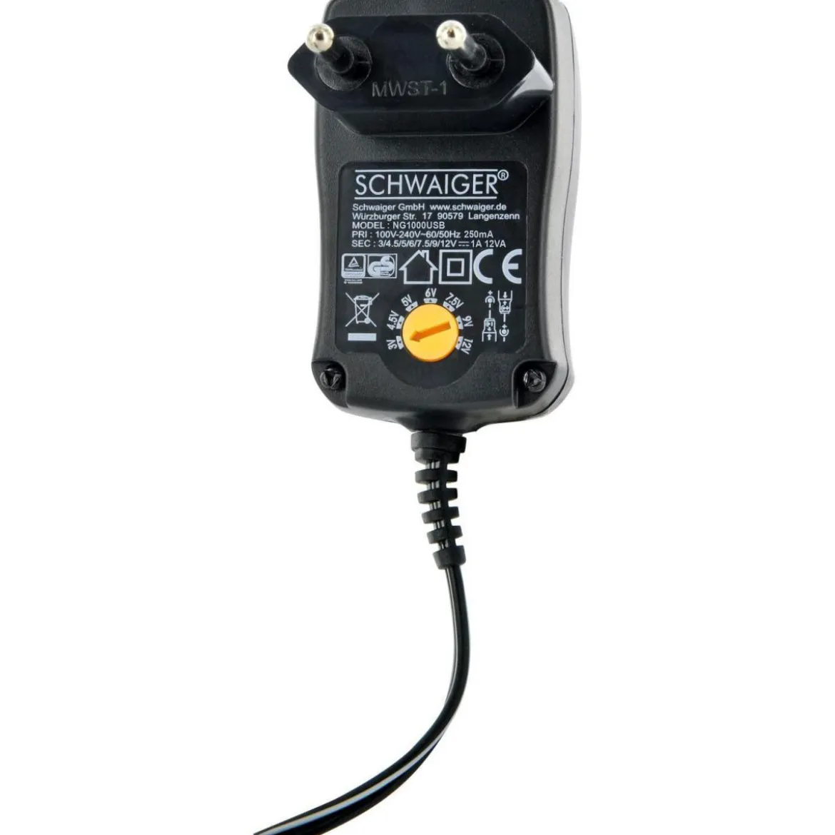 STECKER-NETZGERAET 1000MA