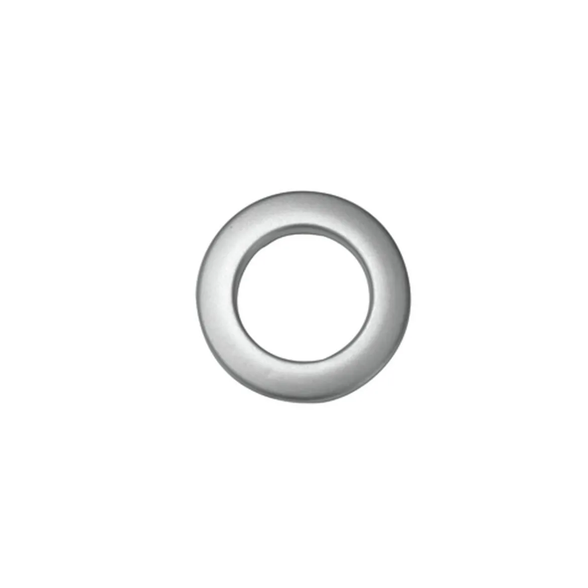 Stoffoese 46/28 mm silber matt 10er