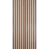Streifenvorhang braun-beige