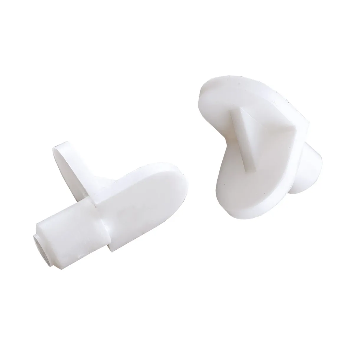 Suki Bodenträger Kunststoff Durchmesser 0,6 x 0,8 cm weiß 16 Stück