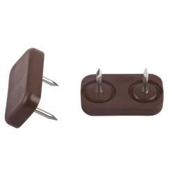 Suki Gleitnägel 30 x 18 mm braun 4 Stück