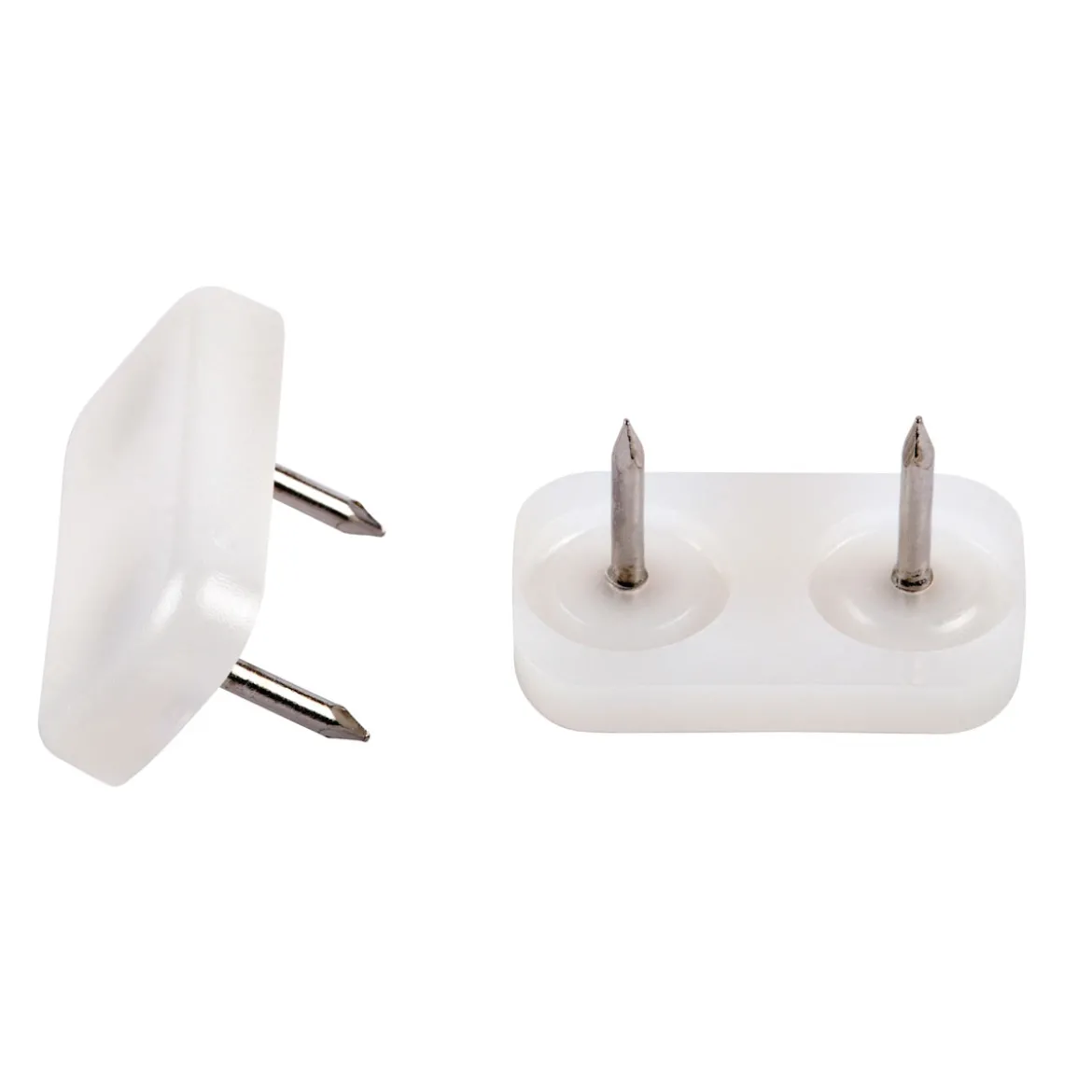 Suki Gleitnägel 30 x 18 mm weiß 4 Stück