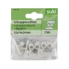 Suki Schnappverschluss Kunststoff 3,2 x 1,4 x 2,4 cm 2 Stück
