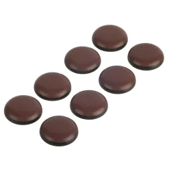 Suki Universalgleiter Easy Glider klebend Durchmesser 2,5 cm braun 8 Stück