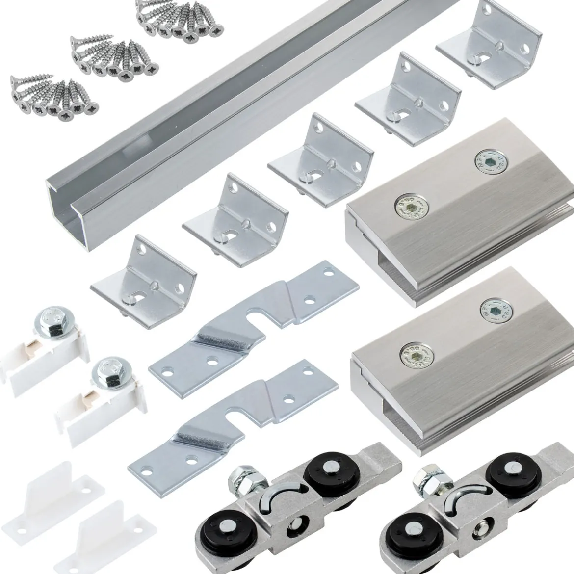 Suki Glasschiebetür-System-Set Serie H 190 cm