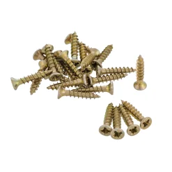 Suki Scharnierbandschraube Durchmesser 3 x 16 mm passiviert 24 Stück