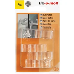 Suki Türklinkenpuffer transparent 4 Stück 4 Stück