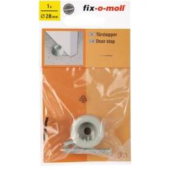 Suki Türstopper mit Schraube 2,5 cm hellgrau