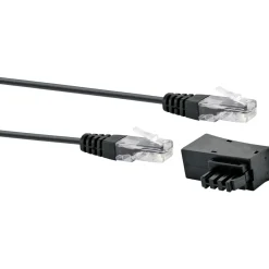 TAE/DSL Steckeradapter mit Modemkabel6m