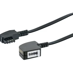 Telefon-Verlaengerung 6m schwarzTAE-U-St.TAE-U-Ku