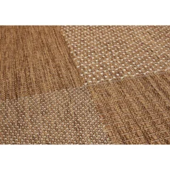 Teppich Arizona 160x230cm kariert beigebraun 972-10