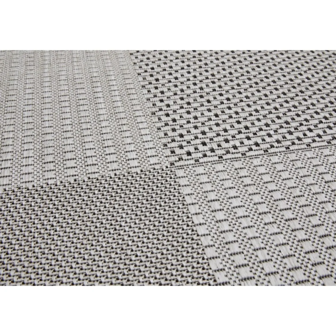 Teppich Arizona 160x230cm kariert grau972-18
