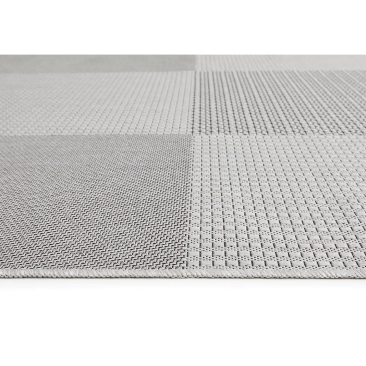 Teppich Arizona 160x230cm kariert grau972-18