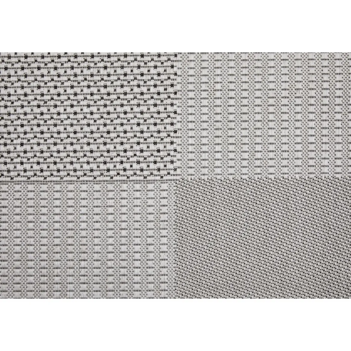 Teppich Arizona 160x230cm kariert grau972-18