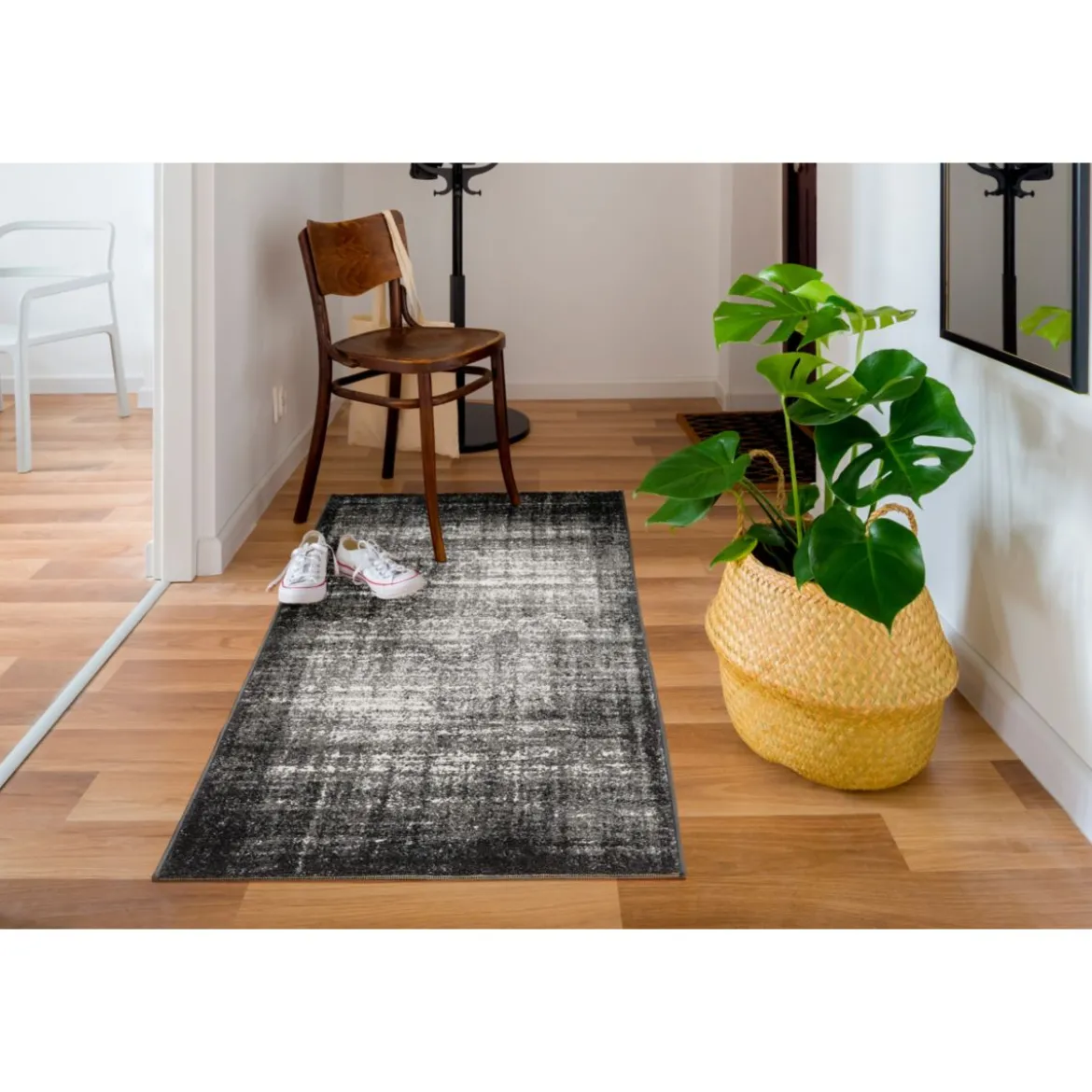 Teppich Campos 67x140cm grau