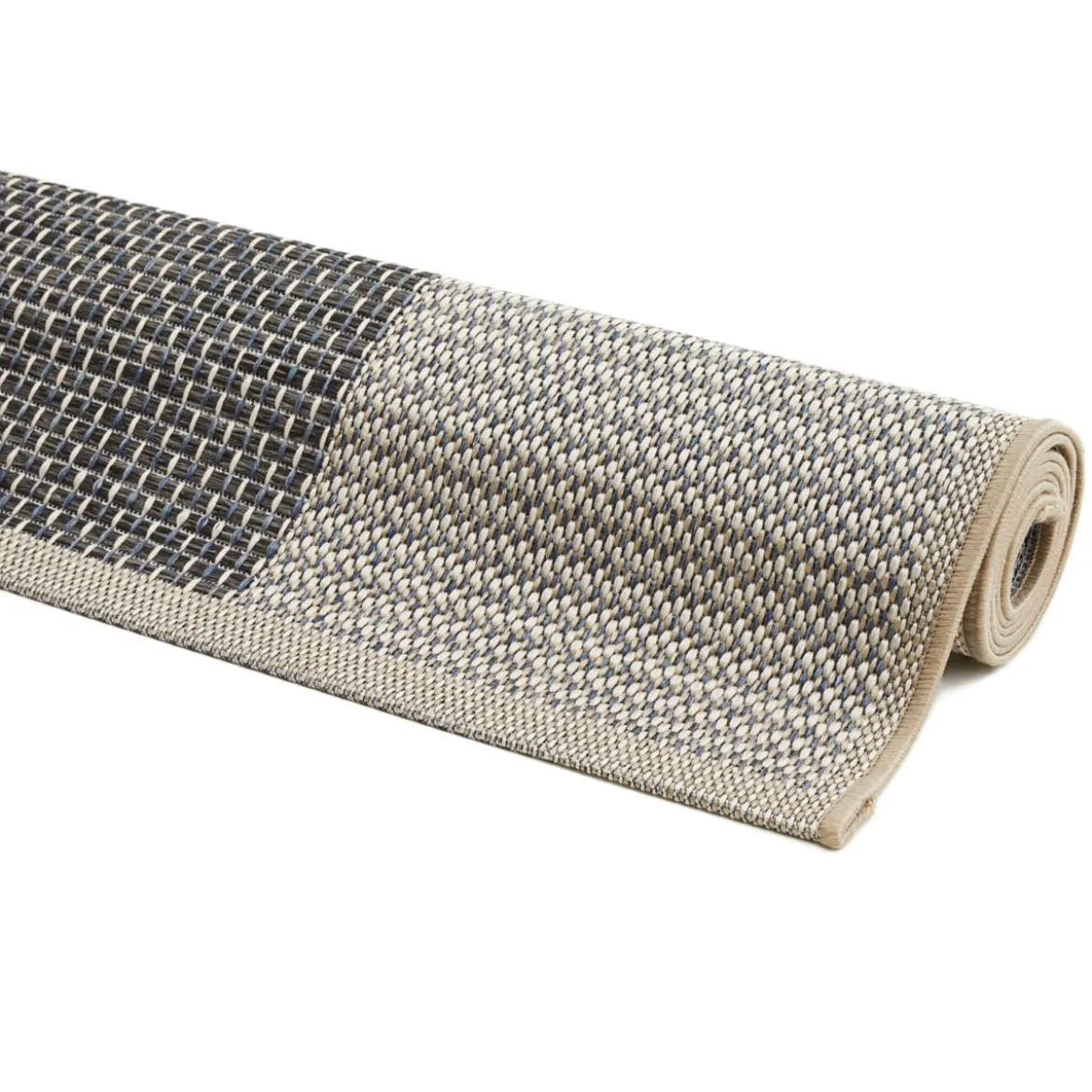 Teppich Clyde 120x170cm beige-blau