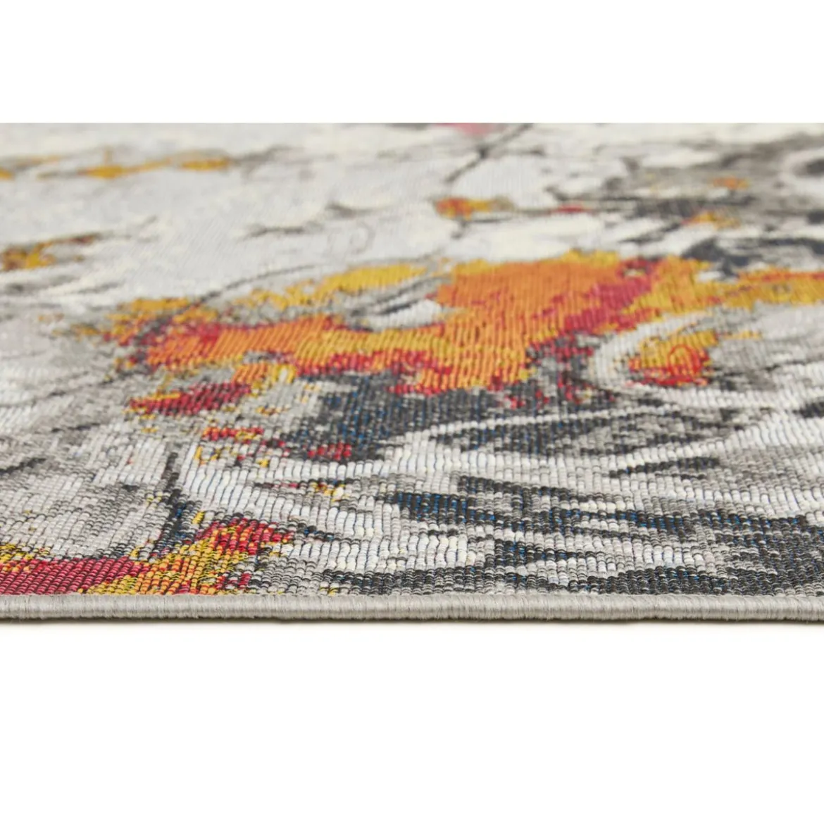 Teppich Portland 120x170cm grau-multi