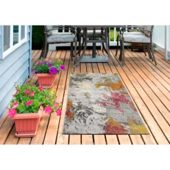 Teppich Portland 80x150cm grau-multi