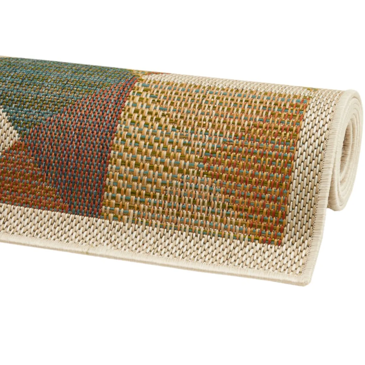 Teppich Sedona 120x170cm Kaestchen multi