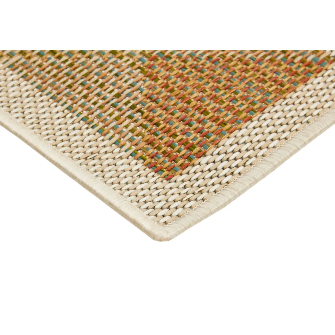 Teppich Sedona 67x120cm Kaestchen multi