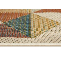 Teppich Sedona 67x120cm Kaestchen multi