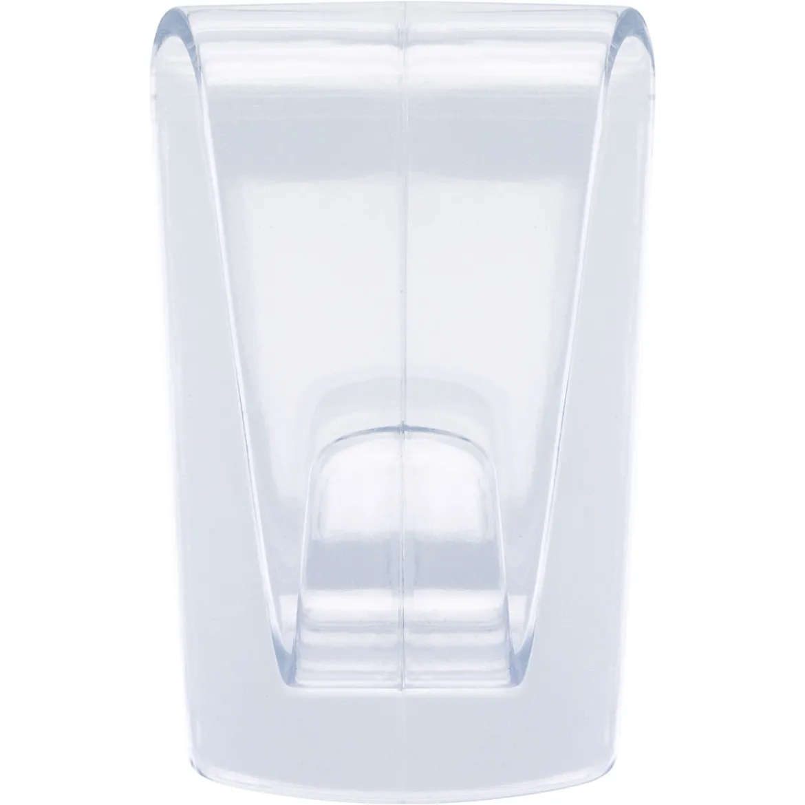 Tesa Klebehaken transparent Glas 2 Stück Traglast 2 x 1 kg