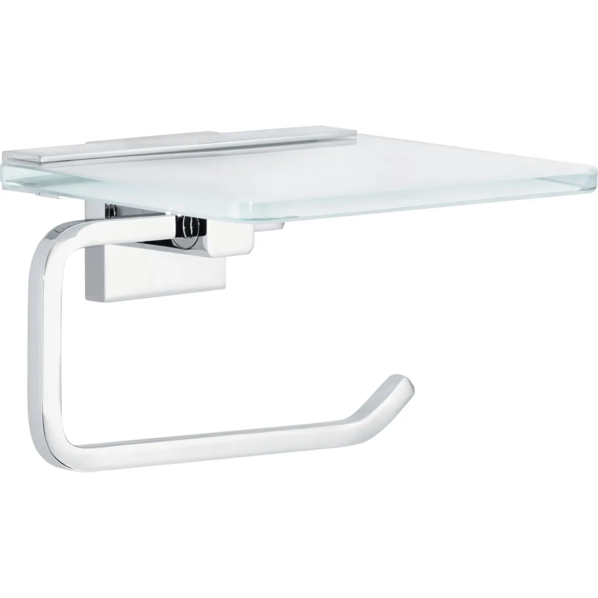 Tesa Toilettenrollenhalter mit Ablage Deluxxe