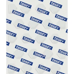 Tesa Doppelseitige Klebepads transparent 60 Stück