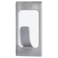 Tesa Haken Powertstripe Small Metallic Rechteck 2 Haken und 4 Strips