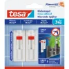 Tesa Klebenagel für Fliesen verstellbar 2 Stück Traglast 2 x 3 Kg