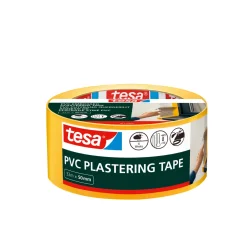 TesaPutzband PVC gelb 33m x 50mm
