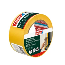 TesaPutzband PVC gelb 33m x 50mm