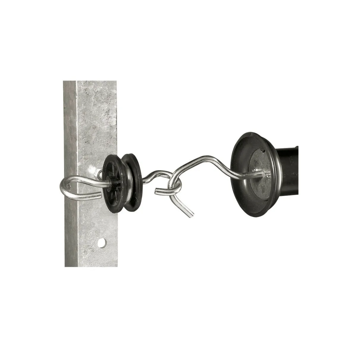 Togriffisolator M6 schwarz 10 Stück