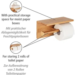 Toiletten-Ersatzrollenhalter DuoBambusa