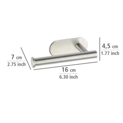 Toilettenpapierhalter Orea MattTurbo-Lock Edelstahl