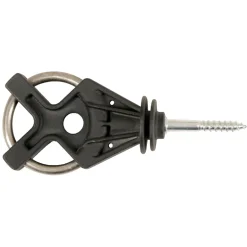 Torisolator X3 Durchmesser 6 mm verzinkt schwarz 10 Stück