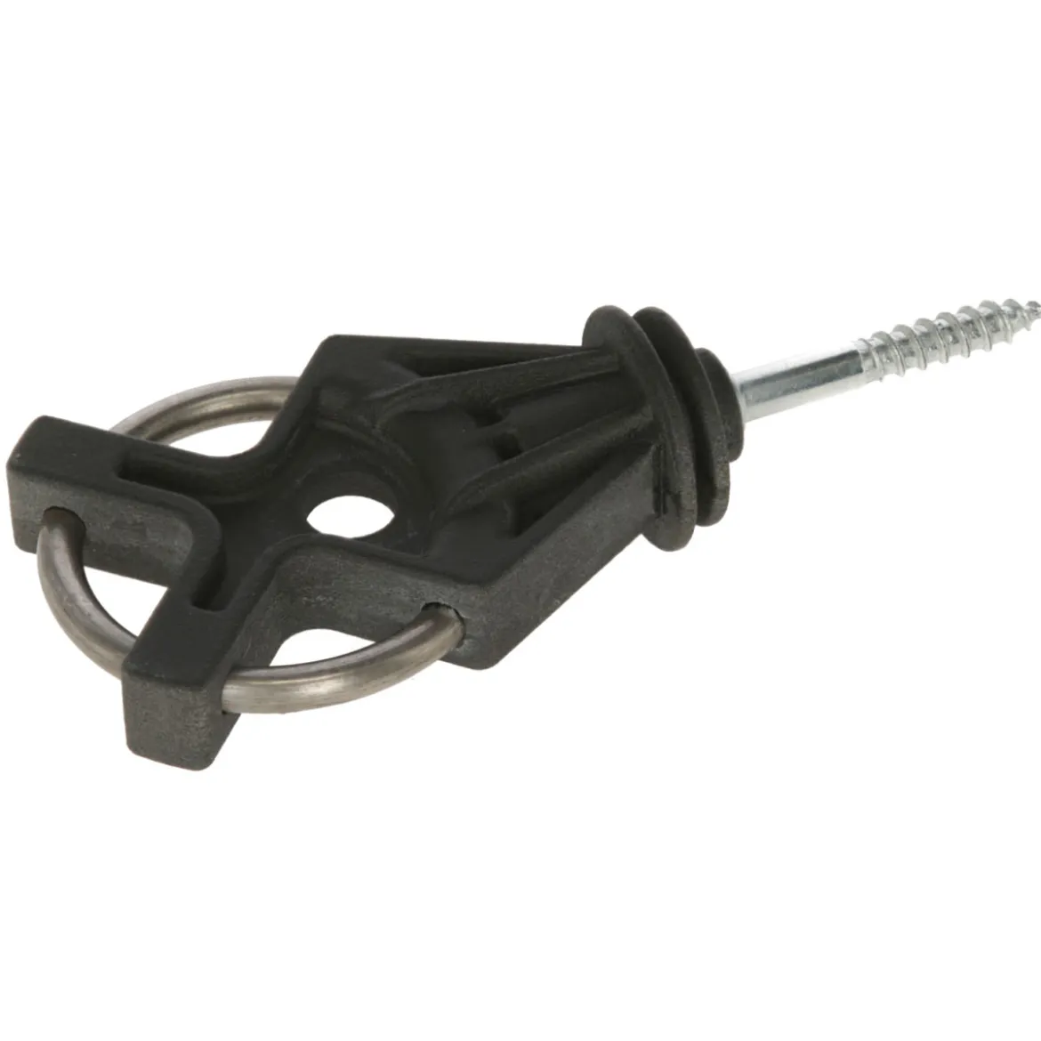 Torisolator X3 Durchmesser 6 mm verzinkt schwarz 10 Stück
