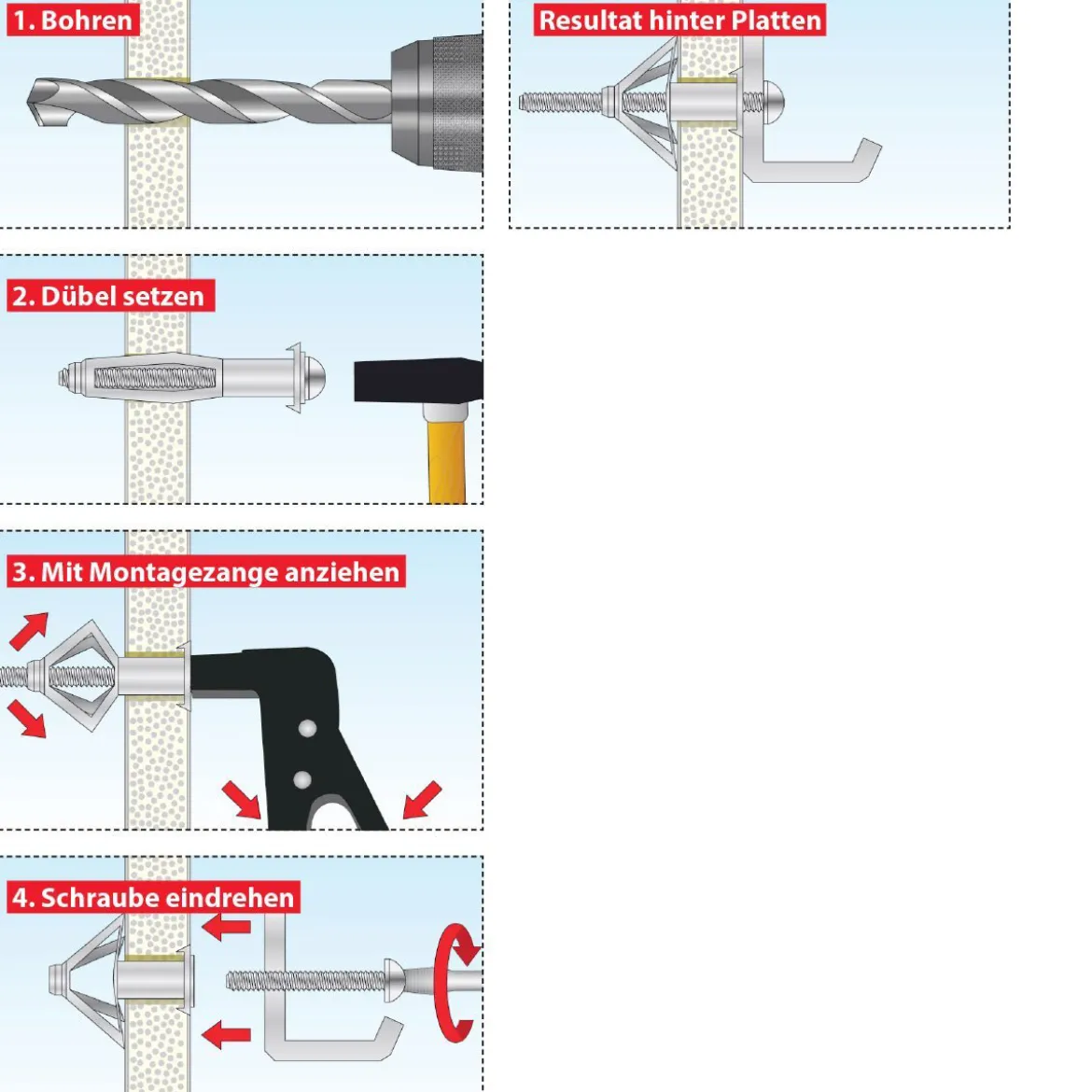 TOX Hohlraumdübel Acrobat M5/52