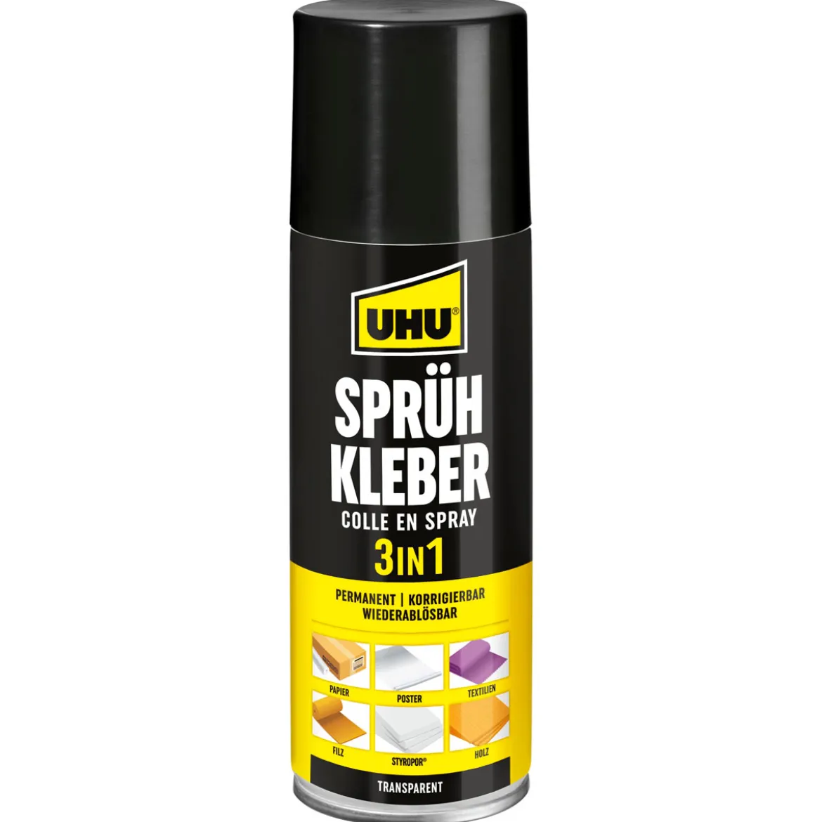 UHUSprühkleber 3 in 1 200 ml