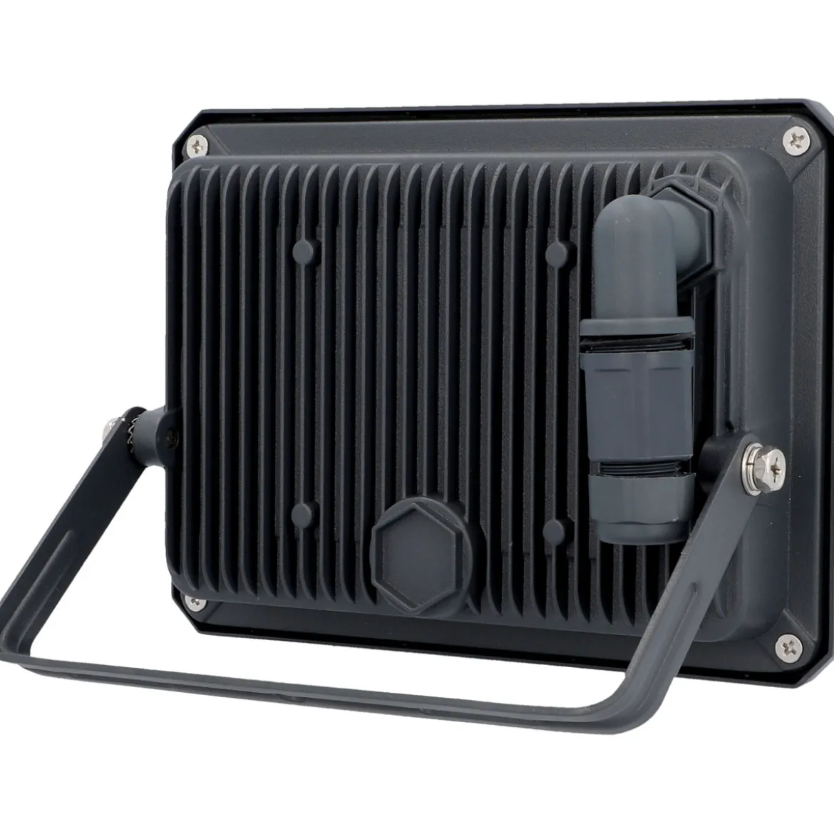 Unitec LED Wandstrahler 50W 4000lm anthrazit