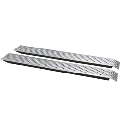 UnitecAuffahrrampe klappbar 200x25 cm