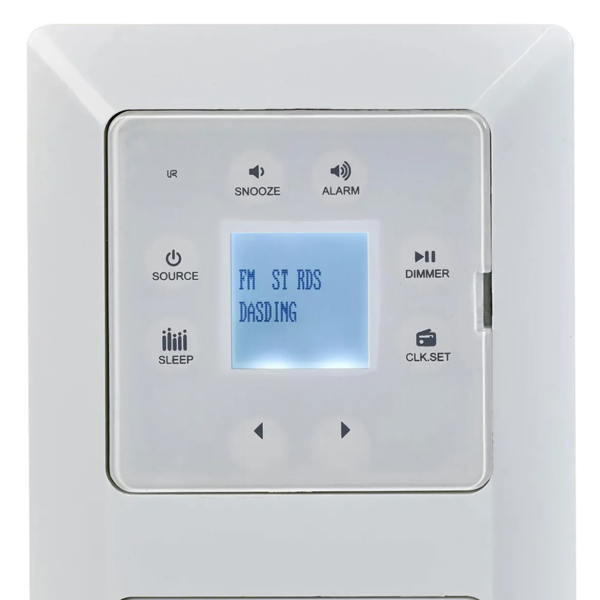 Unitec Unterputz-Radio mit Touchfunktion und Bluetooth weiß
