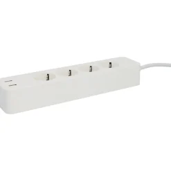 Unitec WIFI Steckdosenleiste Smart 4fach inkl 2xUSB weiß