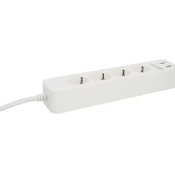 Unitec WIFI Steckdosenleiste Smart 4fach inkl 2xUSB weiß
