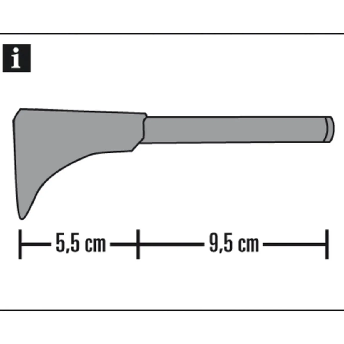 Universal-Träger 1+2lf DM 25edelstahloptik
