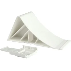 Unterlegkeil m. Halter weiss